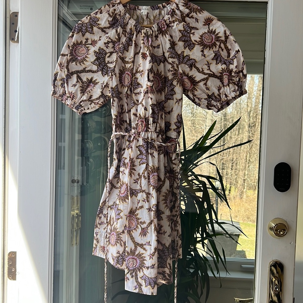 A.L.C. Multi Colour Mini Dress. Size 4.